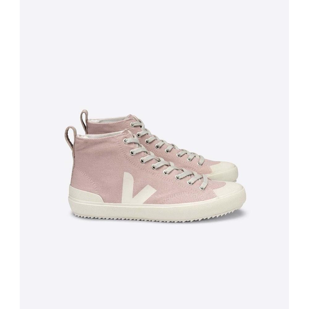 Veja NOVA HT CANVAS Women\'s High Tops Pink | NZ 347RVD